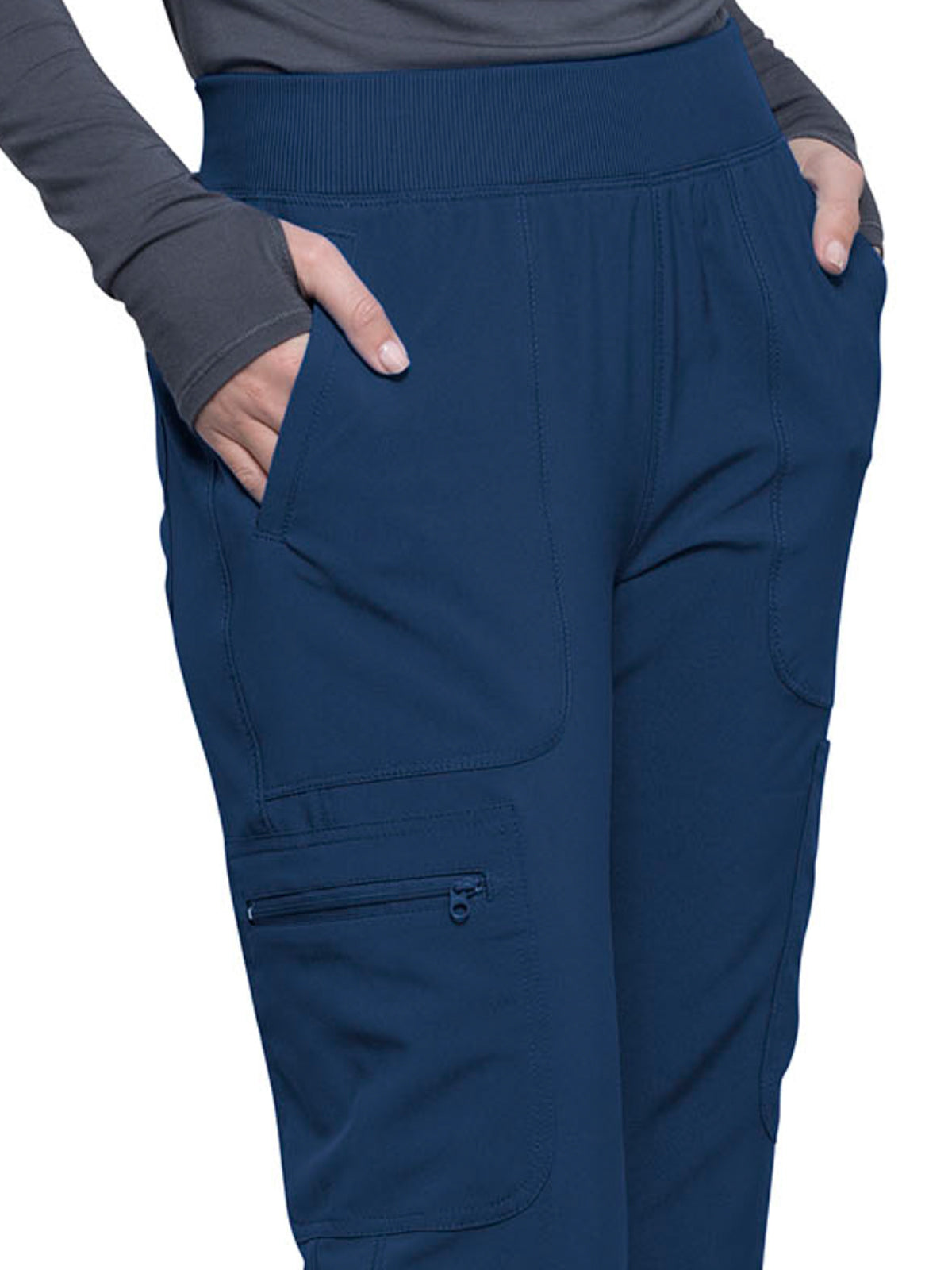 Women's Mid Rise Tapered Leg Pant