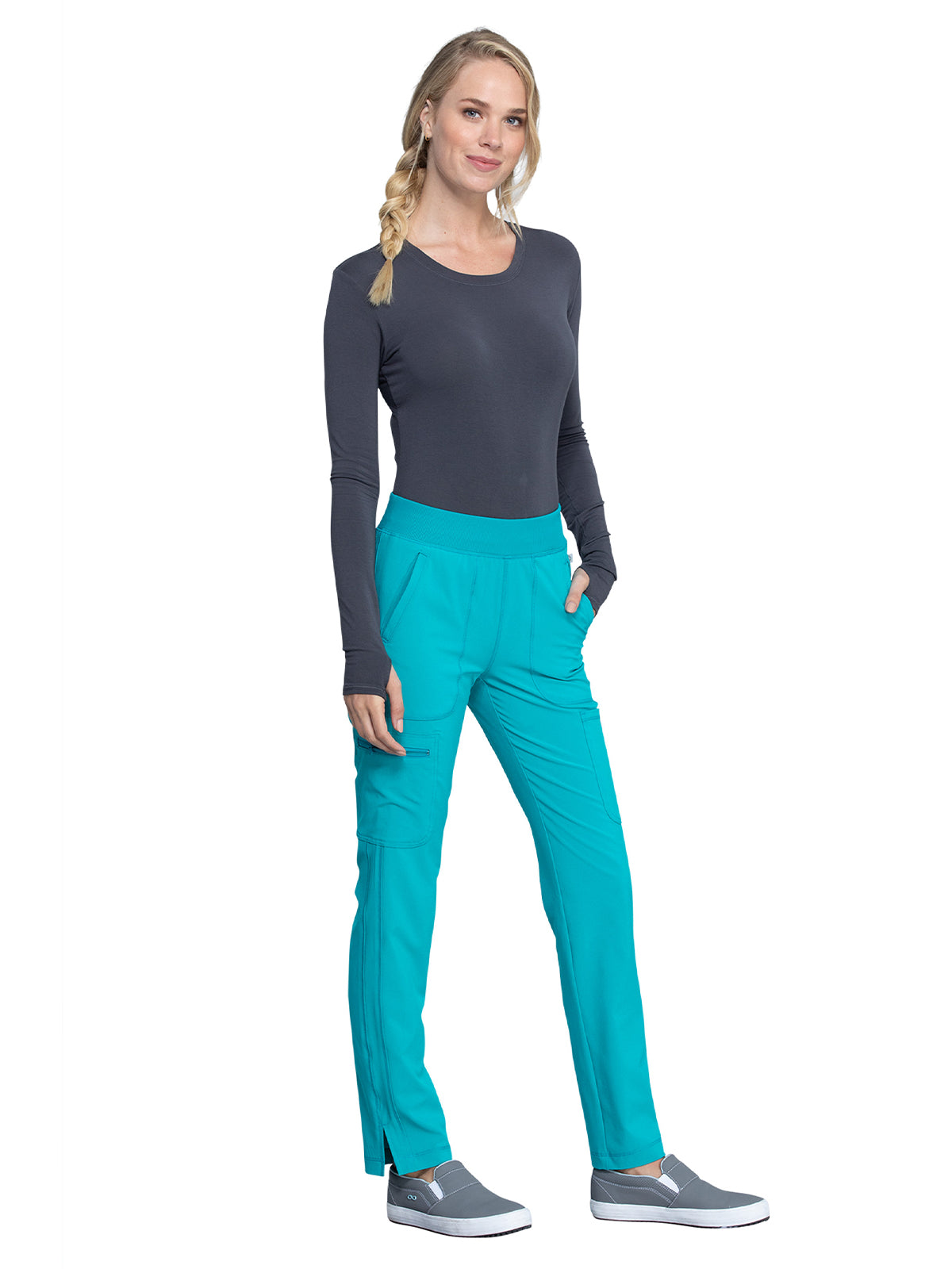 Women's Mid Rise Tapered Leg Scrub Pant