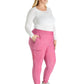 Women's Mid Rise Tapered Leg Drawstring Pant