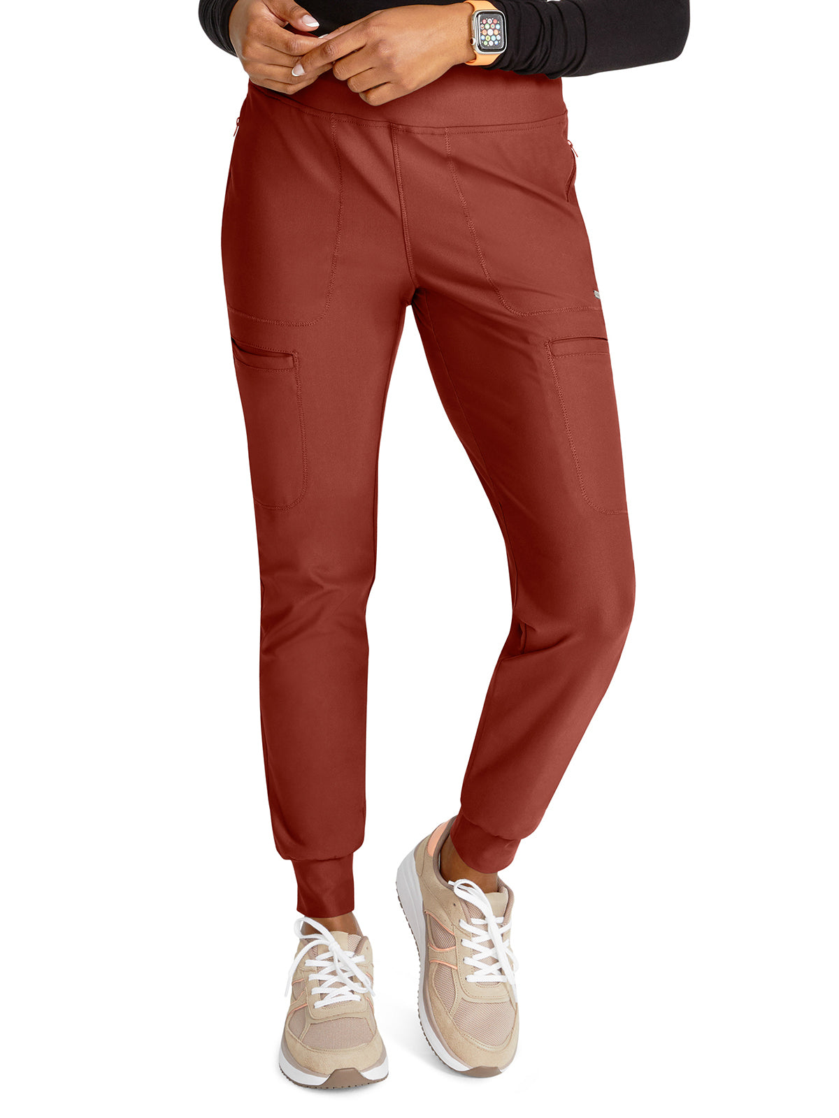 Women's Mid Rise Tapered Leg Drawstring Pant