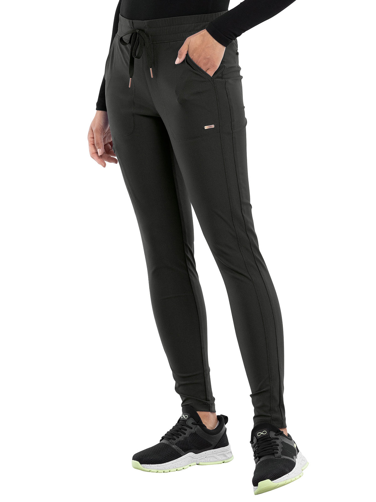 Women's 5 Pocket Tapered Leg Scrub Pant