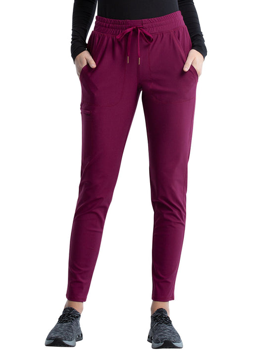 Women's 5 Pocket Tapered Leg Scrub Pant