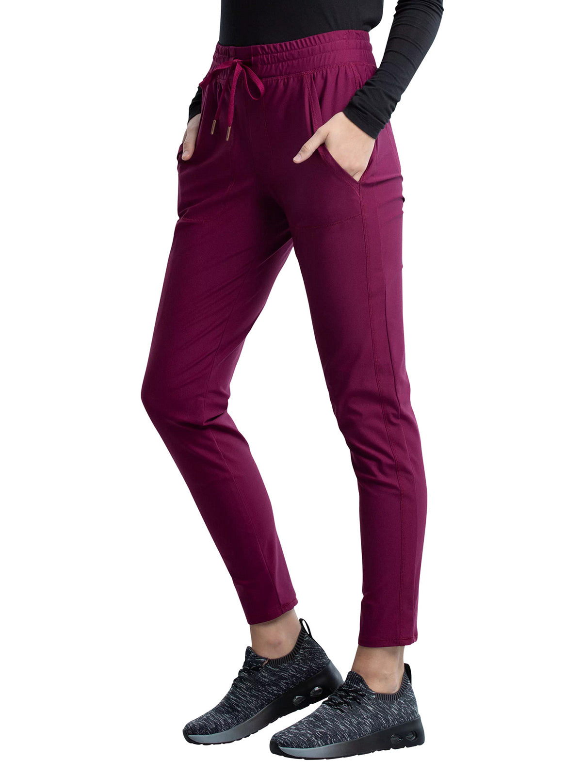 Women's 5 Pocket Tapered Leg Scrub Pant