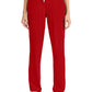 Women's 5-Pocket Straight Leg Pant - CK096 - Red