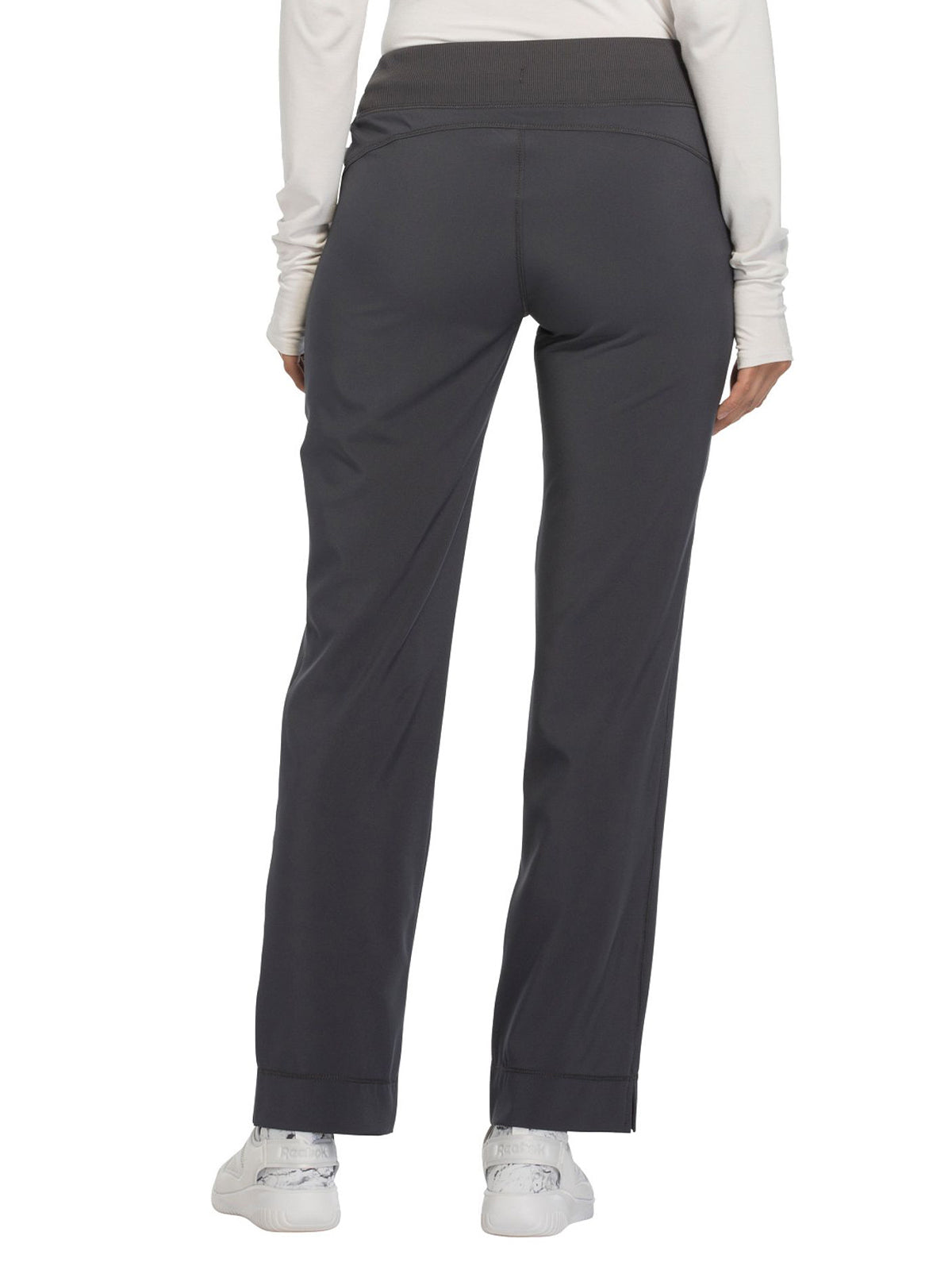 Women's 4-Pocket Mid Rise Tapered Leg Scrub Pant