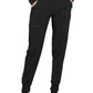 Women's 5-Pocket Mid Rise Jogger Pant - CK110A - Black