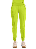 Women's 5-Pocket Mid Rise Jogger Pant - CK110A - Lime Time