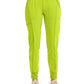 Women's 5-Pocket Mid Rise Jogger Pant - CK110A - Lime Time