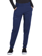 Women's 5-Pocket Mid Rise Jogger Pant - CK110A - Navy