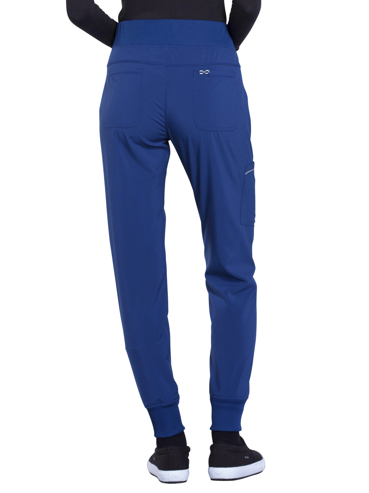 Women's Elastic Waistband Mid Rise Jogger Pant