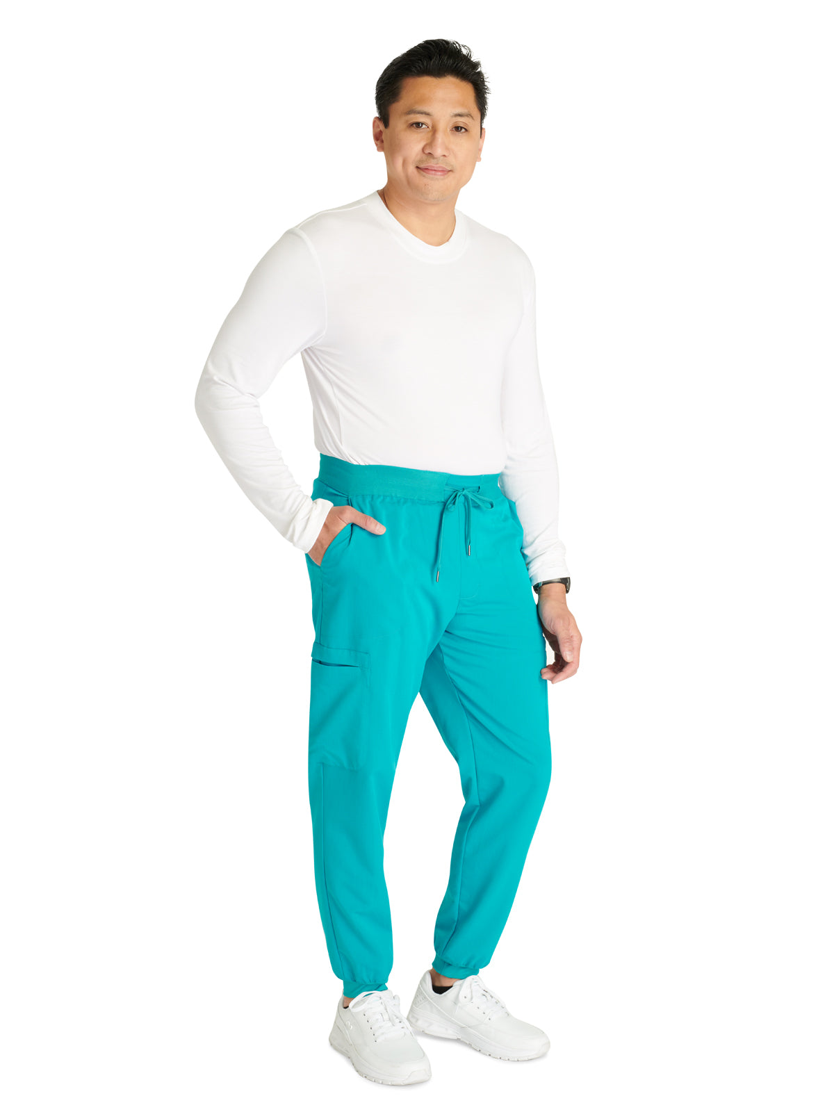 Men's Mid Rise Jogger Scrub Pant