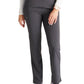 Women's Mid Rise Pull On Straight Leg Scrub Pant