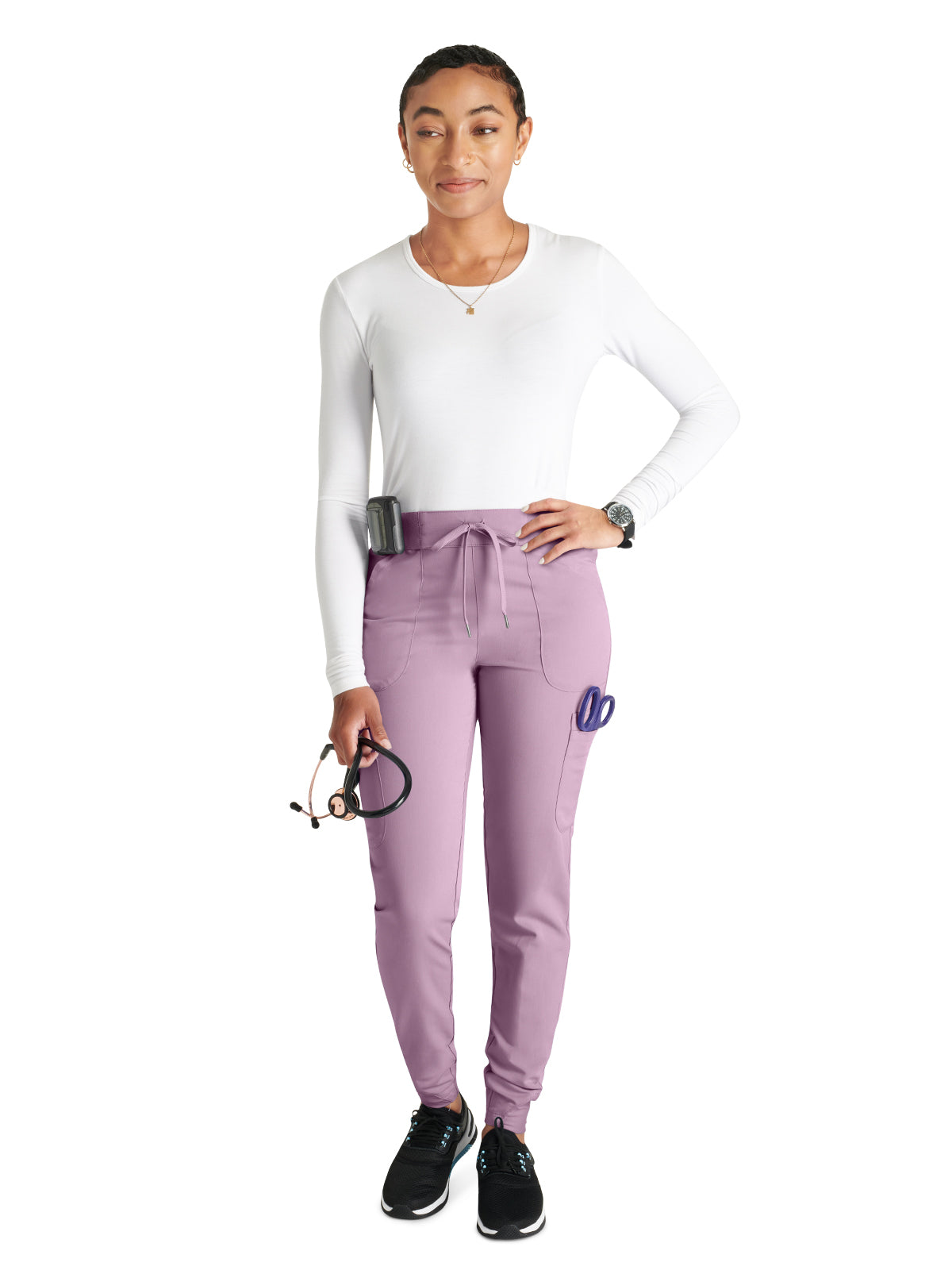 Women's Mid Rise Pull On Jogger Pant