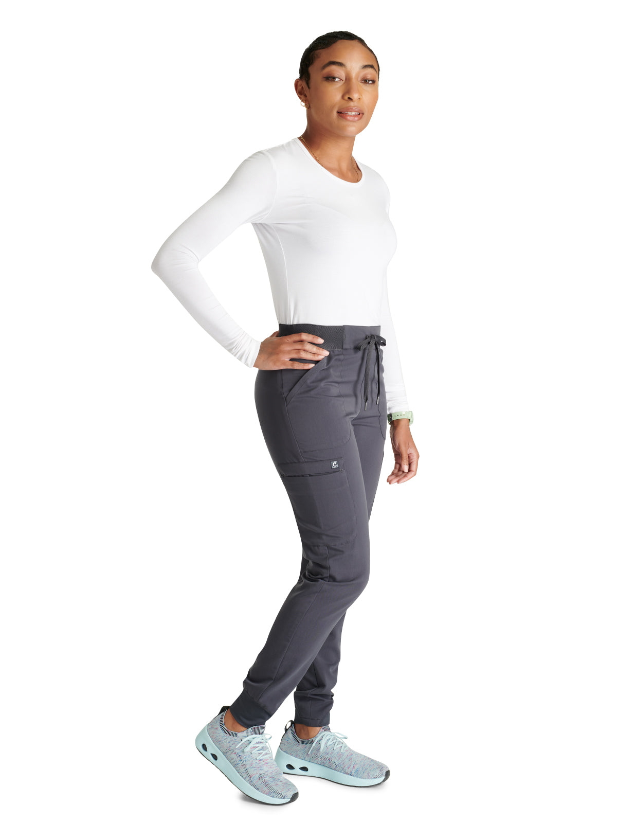 Women's Mid Rise Pull On Jogger Pant