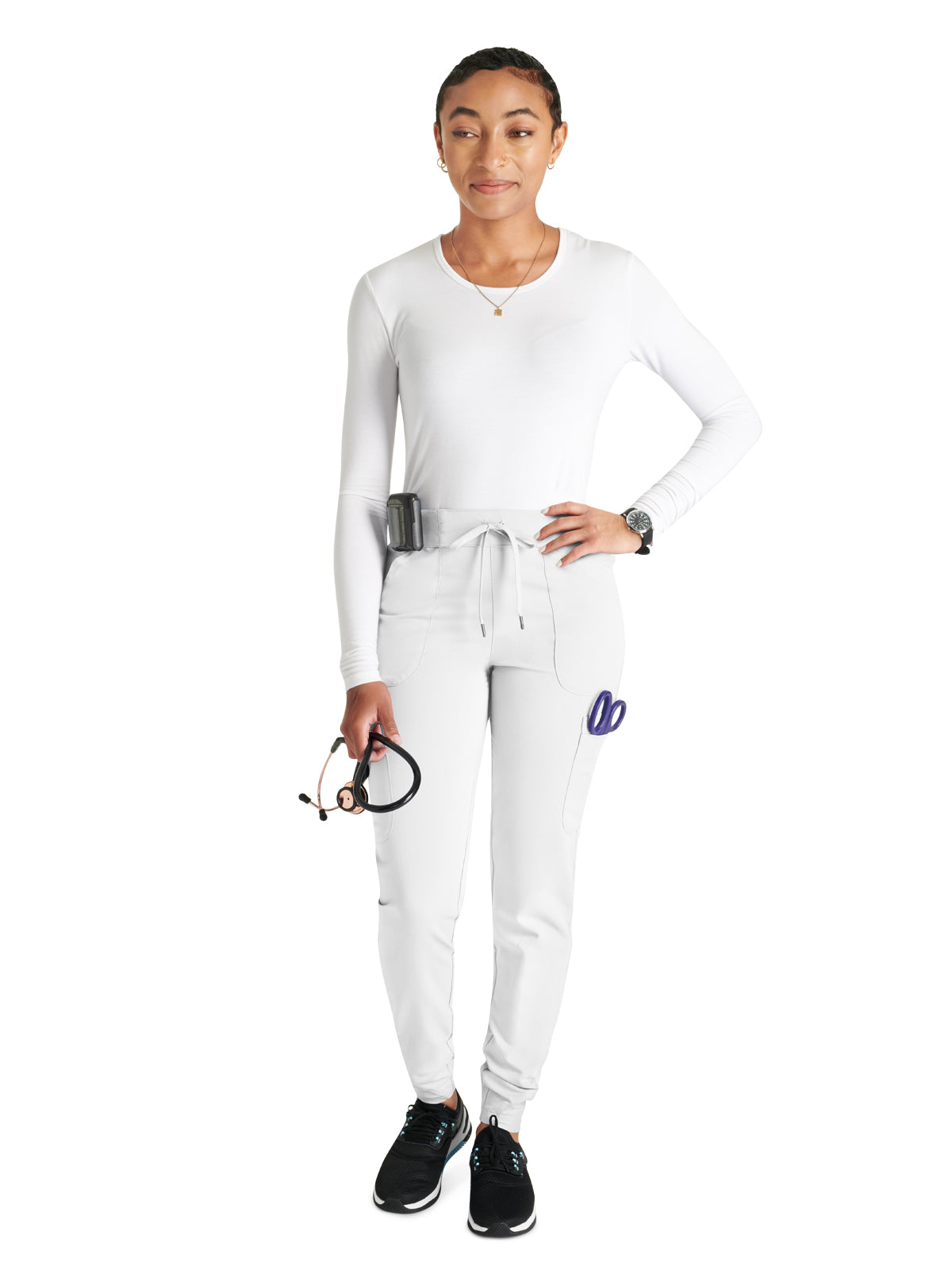 Women's Mid Rise Pull On Jogger Pant