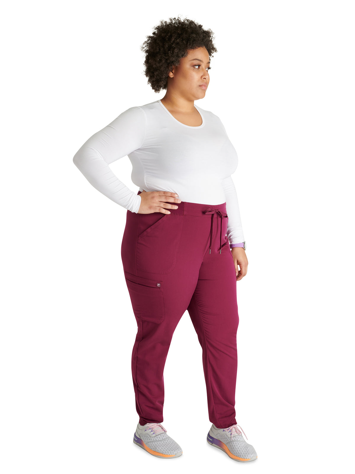 Women's Mid Rise Pull On Jogger Pant