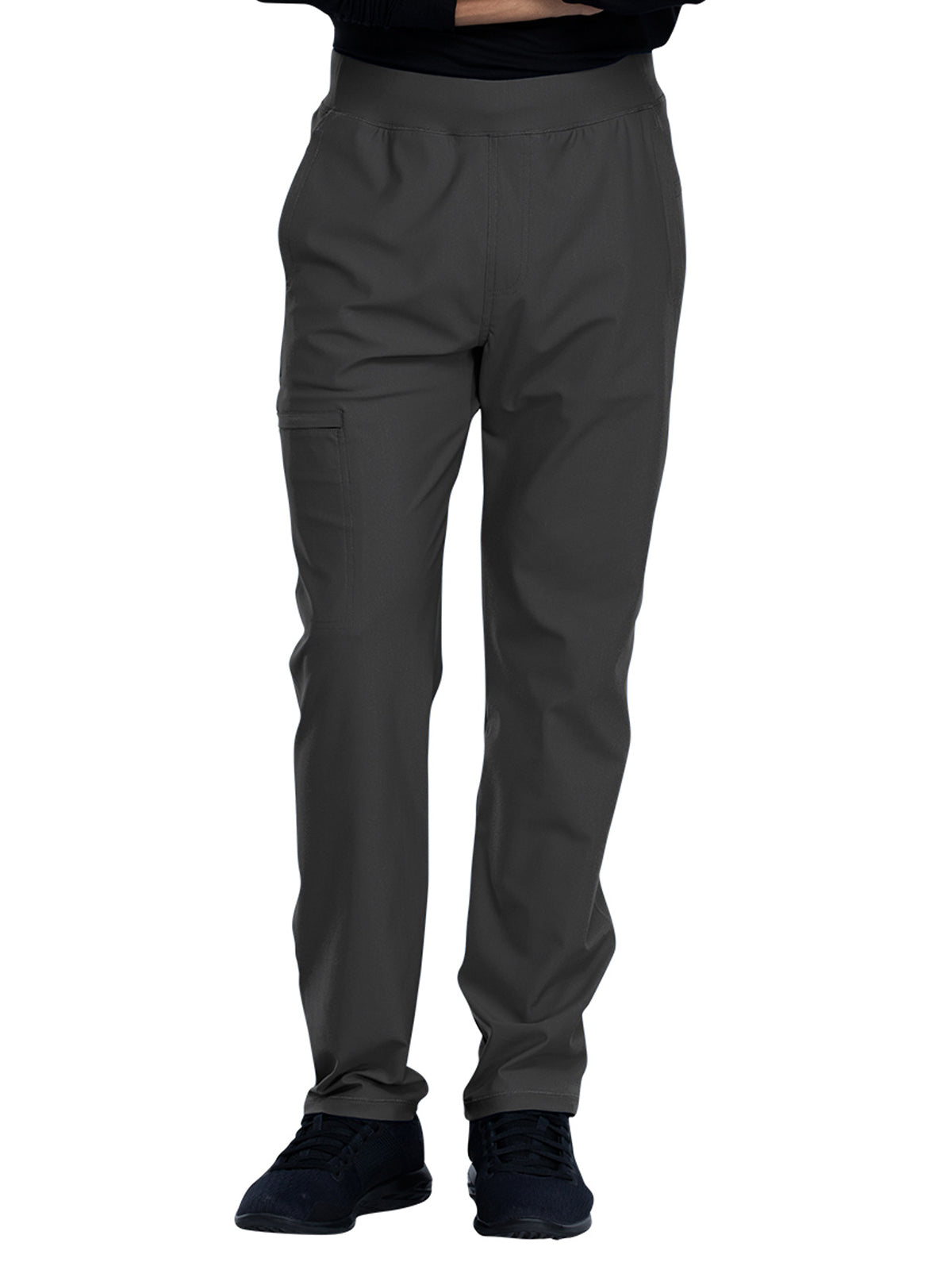 Men's Faux Front Fly Tapered Leg Pull-on Pant