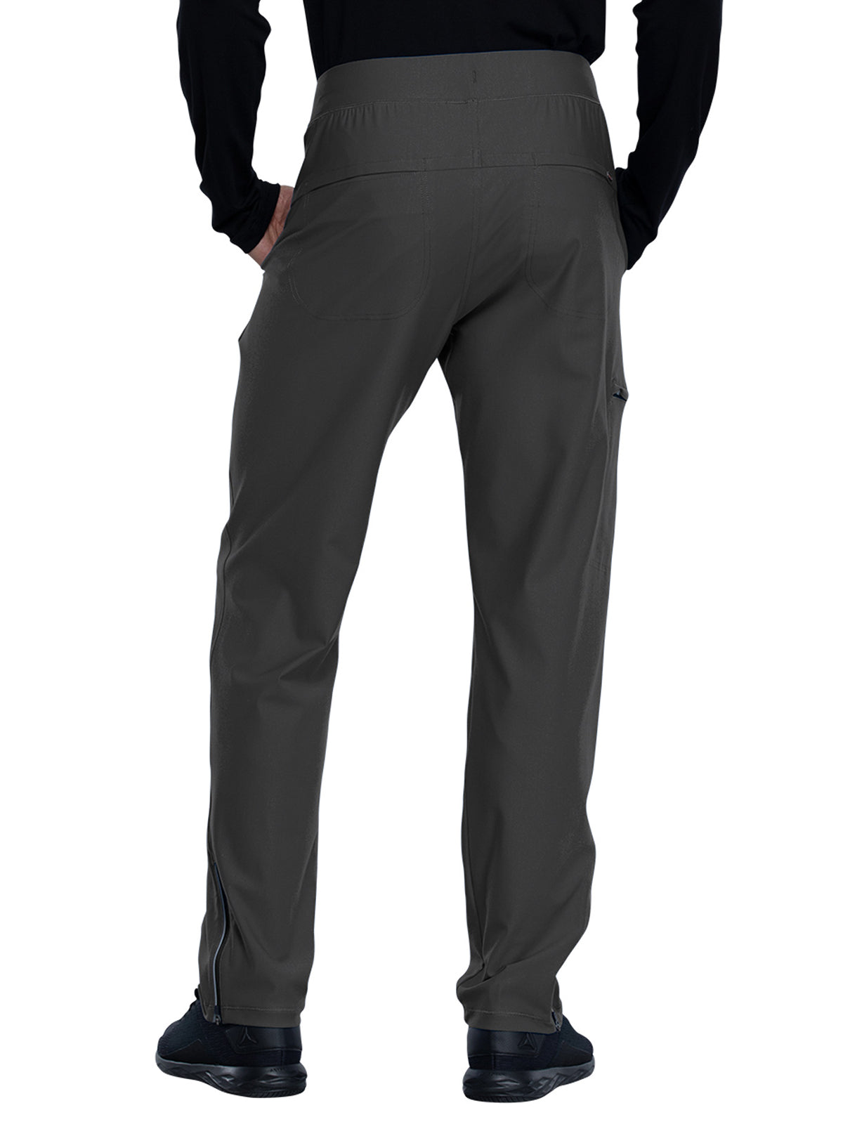 Men's Faux Front Fly Tapered Leg Pull-on Pant