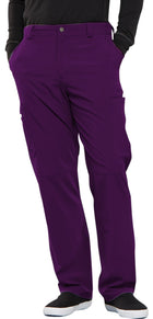 Men's 6-Pocket Tapered Leg Pant - CK200A - Eggplant