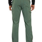 Men's Zip Fly Button Closure Tapered Leg Pant