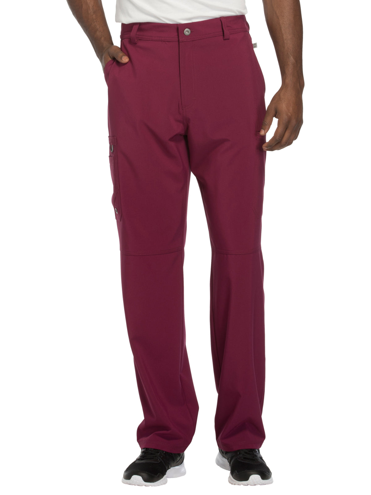 Men's 6-Pocket Tapered Leg Pant - CK200A - Wine