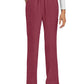 Women's 4-Pocket Drawstring Cargo Pant - CK272A - Heather Cranberry