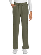 Women's 4-Pocket Drawstring Cargo Pant - CK272A - Olive