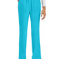 Women's 4-Pocket Drawstring Cargo Pant - CK272A - Turquoise