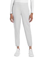 Women's 5-Pocket Mid Rise Jogger - CK273A - White