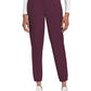 Women's 5-Pocket Mid Rise Jogger - CK273A - Wine