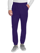 Men's 4-Pocket Mid Rise Jogger Pant - CK278A - Grape