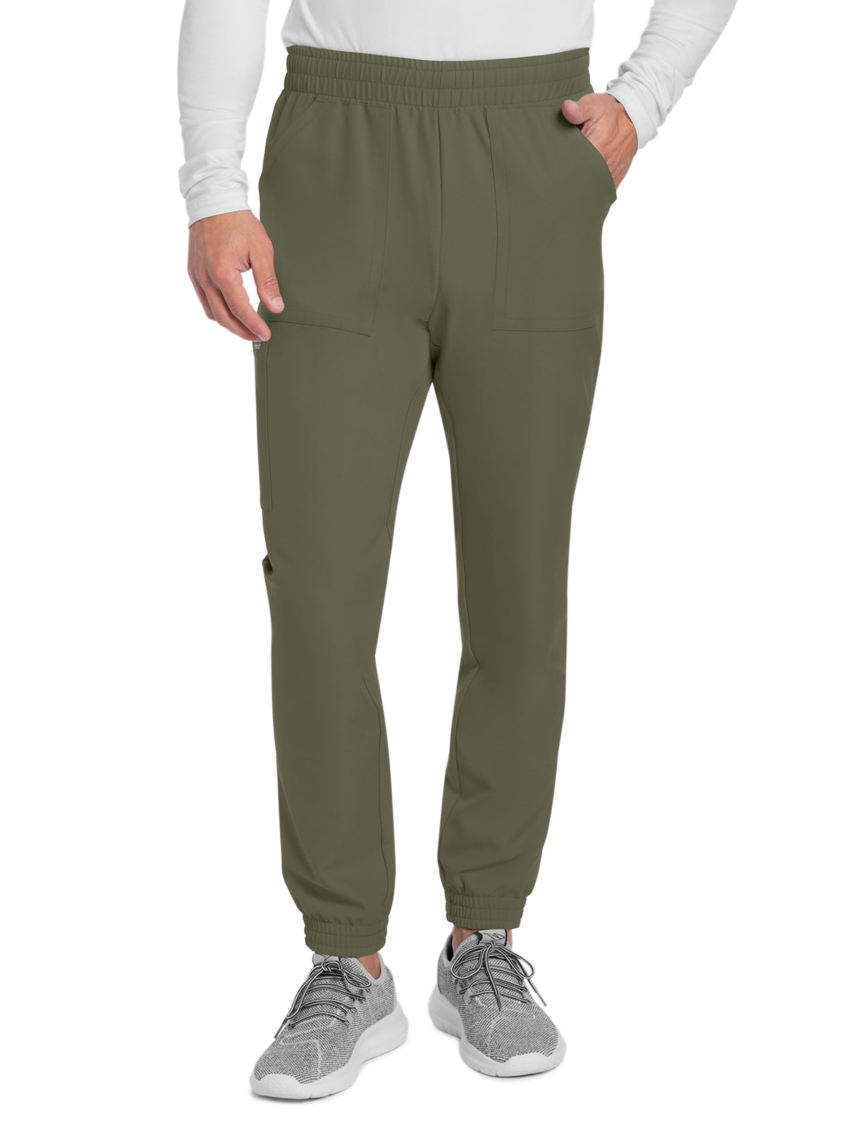 Men's 4-Pocket Mid Rise Jogger Pant - CK278A - Olive