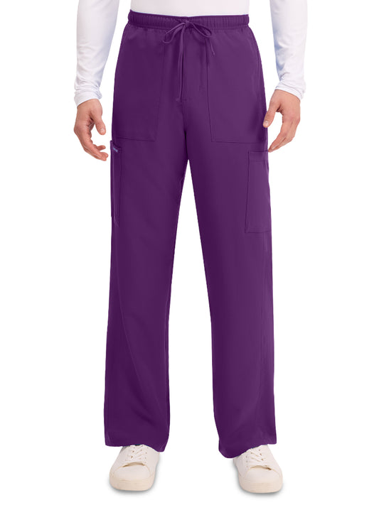 Men's 6-Pocket Straight Leg Pant - CK279A - Eggplant