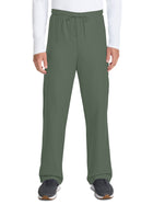 Unisex 3-Pocket Mid Rise Drawstring Pant - CK280A - Olive