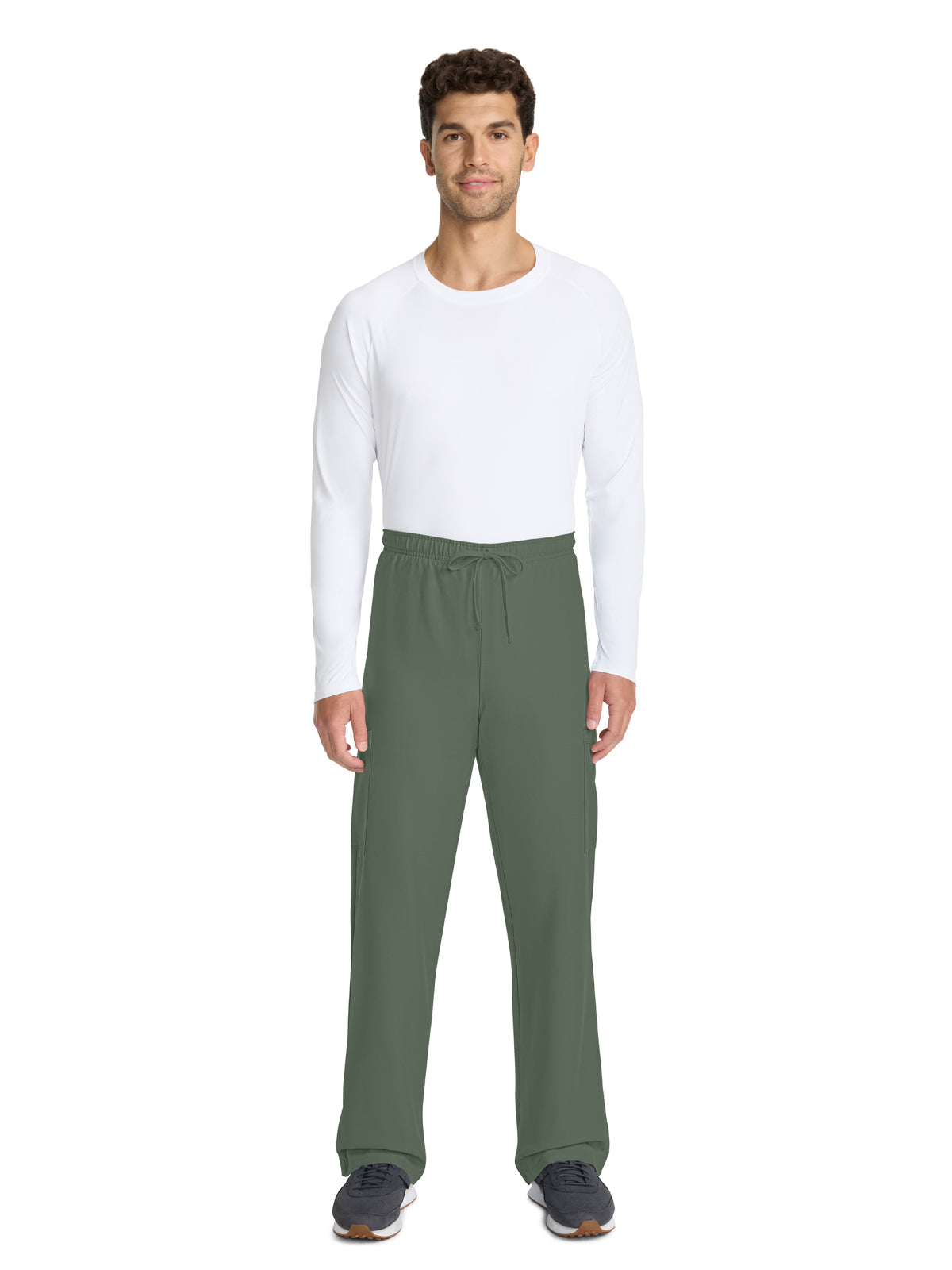 Unisex 3-Pocket Mid Rise Drawstring Pant