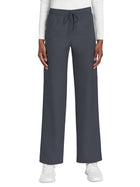 Unisex 3-Pocket Mid Rise Drawstring Pant - CK280A - Pewter