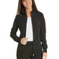 Women's 2 Pocket Zip Front Scrub Jacket