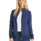 Women's 2 Pocket Zip Front Scrub Jacket