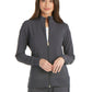 Women's 2 Pocket Zip Front Scrub Jacket