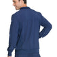 Men's 5-Pocket Zip Front Scrub Jacket