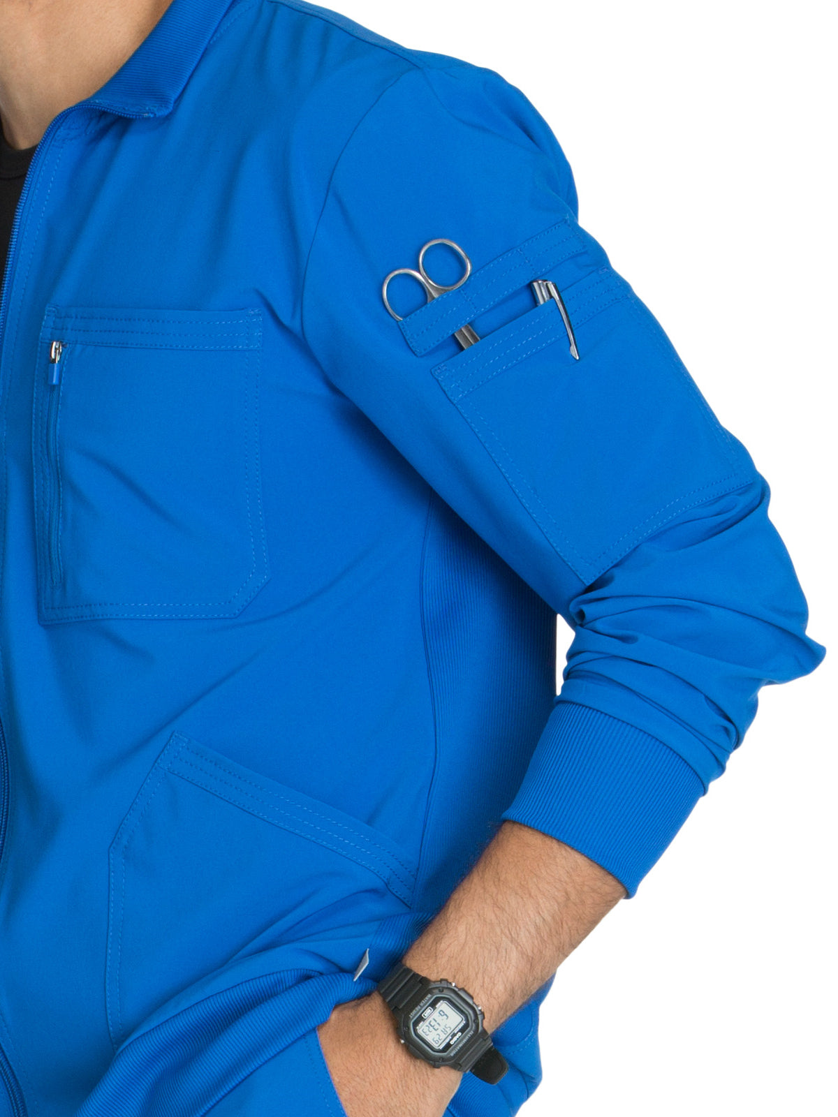 Men's 5-Pocket Zip Front Jacket