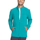 Men's Stand-up Collar Zip Front Jacket