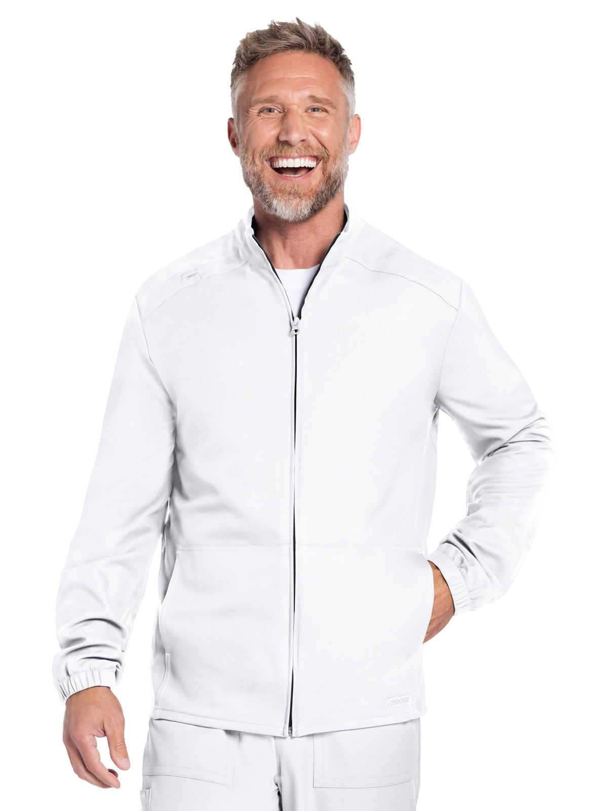 Men's 2-Pocket Zip Front Jacket