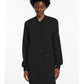 Unisex 3-Pocket 40" Lab Coat - CK402A - Black
