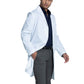 Men's Three-Pocket 38" Full-Length Lab Coat