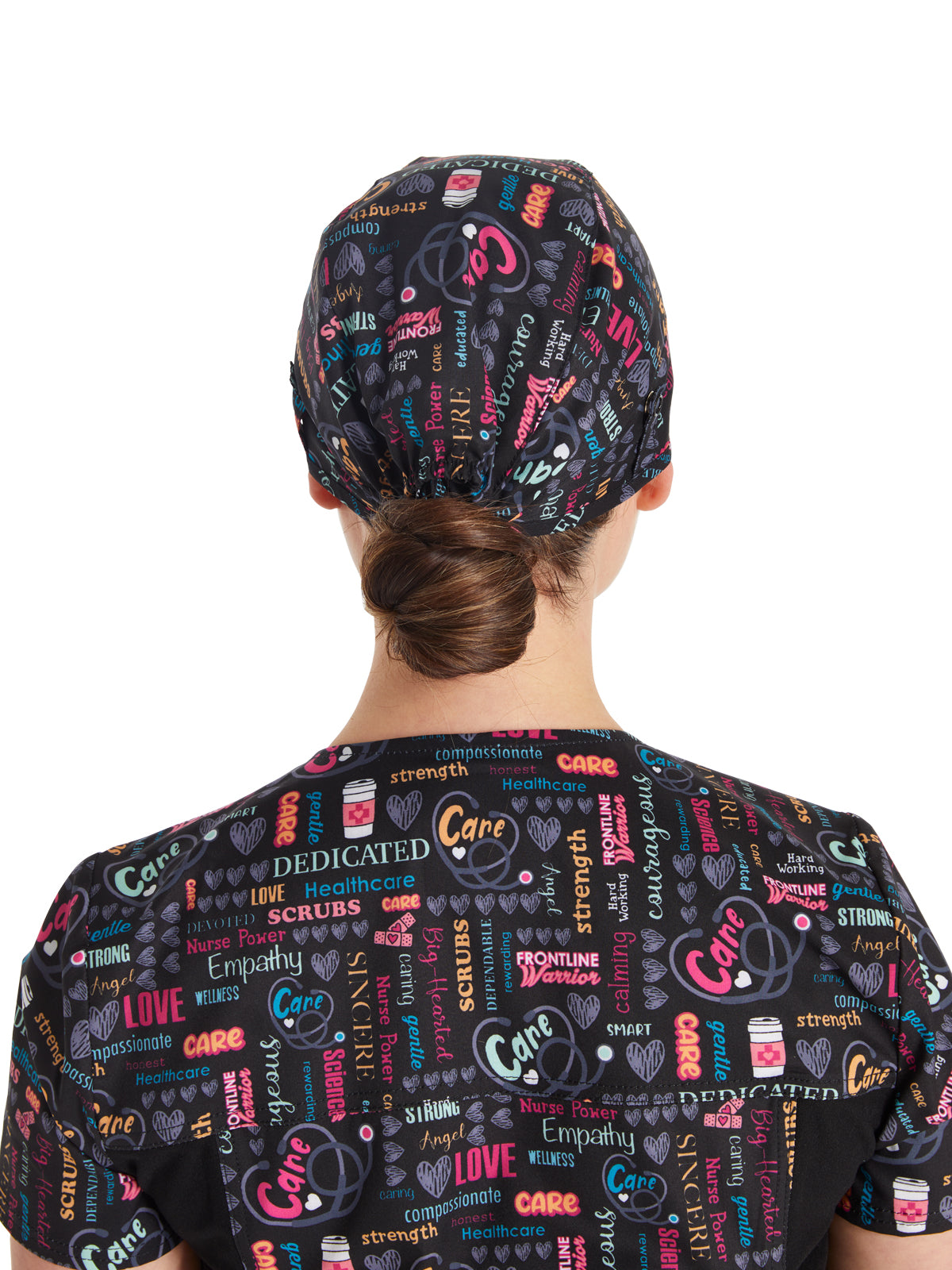 Unisex Print Scrub Hat