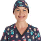 Unisex Print Scrub Hat