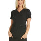 Women's 2 Pocket V-Neck Knit Side Panel Top