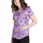 Women's V-Neck Print Top