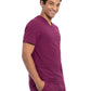 Men's Four-Pocket V-Neck Scrub Top